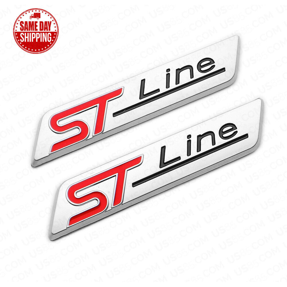Universal Fashion Zinc Alloy STline Car Decal Sticker for Auto Decoration