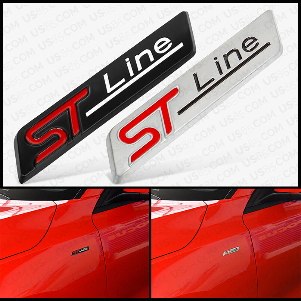 Universal Fashion Zinc Alloy STline Car Decal Sticker for Auto Decoration