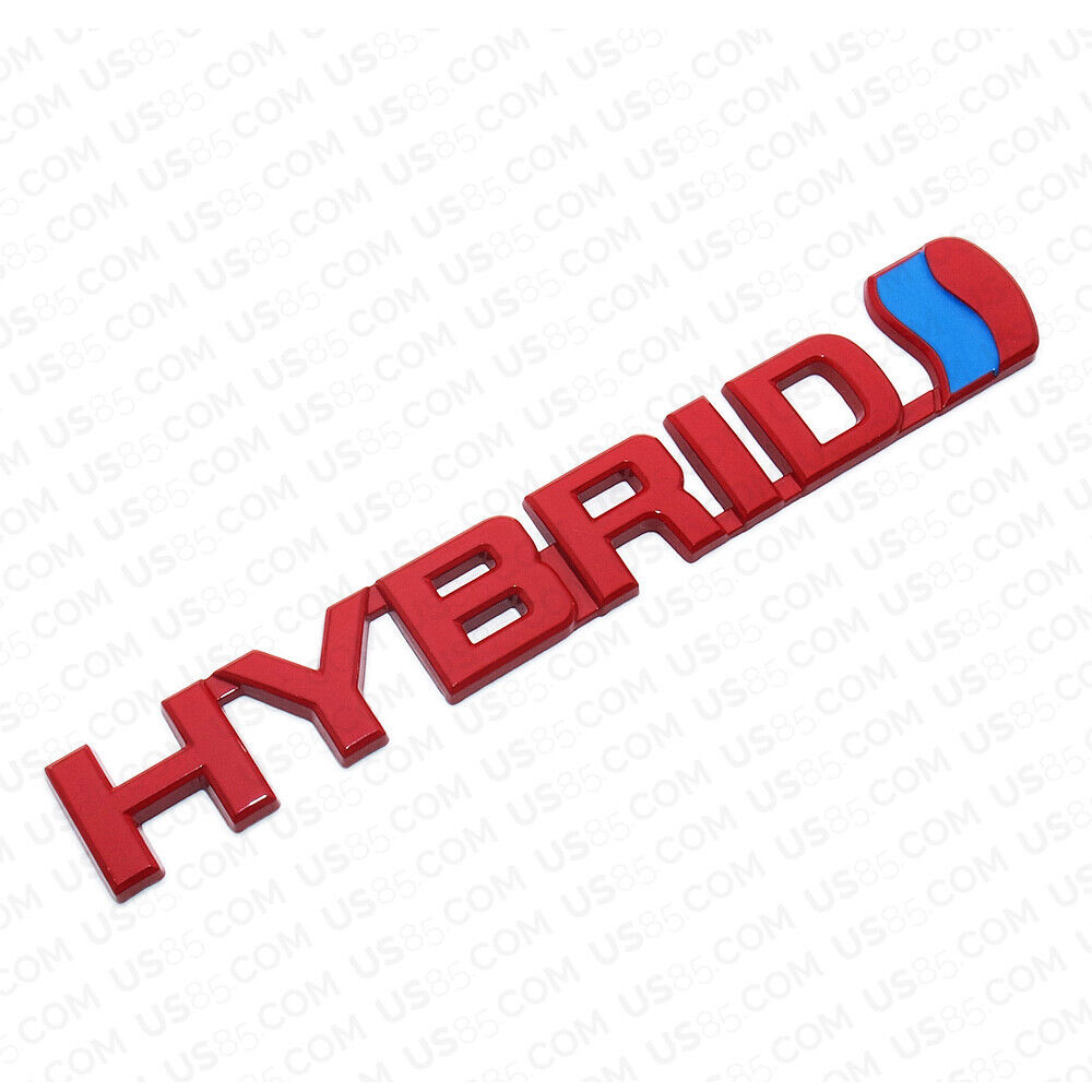 Universal Fashion Metal Hybrid Car Decal Badge Emblem Sticker Auto Decoration