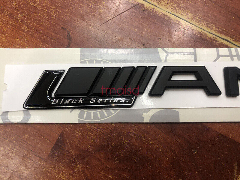 Black L////AMG L AMG Letters Trunk Emblem Badge Sticker for AMG L