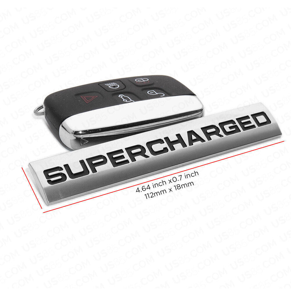 For Range Rover Supercharged Letter Car Sport Tailgate Logo Emblem Badge SV SVR