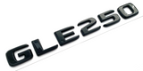 GLE250 GLOSS BLACK FOR MERCEDES REAR TRUNK EMBLEM BADGE NAMEPLATE DECAL LETTERS