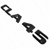 14-16 CLA 45 Emblem Trunk Lid Letter Nameplate Badge Decorate AMG Matte Black