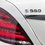 18-21 Mercedes S 560 Letter Emblem Luggage Trunk Lid Logo Badge AMG Sport Chrome