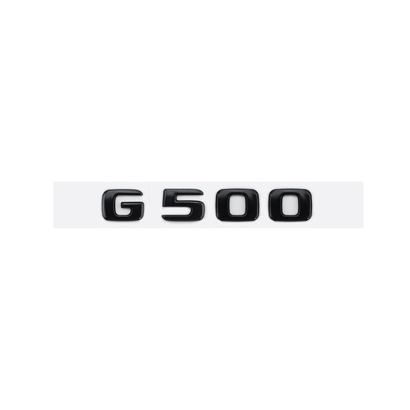 4pcs G500 AMG V8 BITURBO Gloss Black Badge Emblem for Mercedes Benz W463 W464