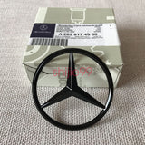 W218 CLS63 CLS550 Glossy Black Trunk Star Emblem Rear Luggage Lid Mercedes-Benz