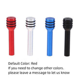4pcs Red Car Interior Accessories Aluminum Door Lock Stick Knob Pull Pins Cover