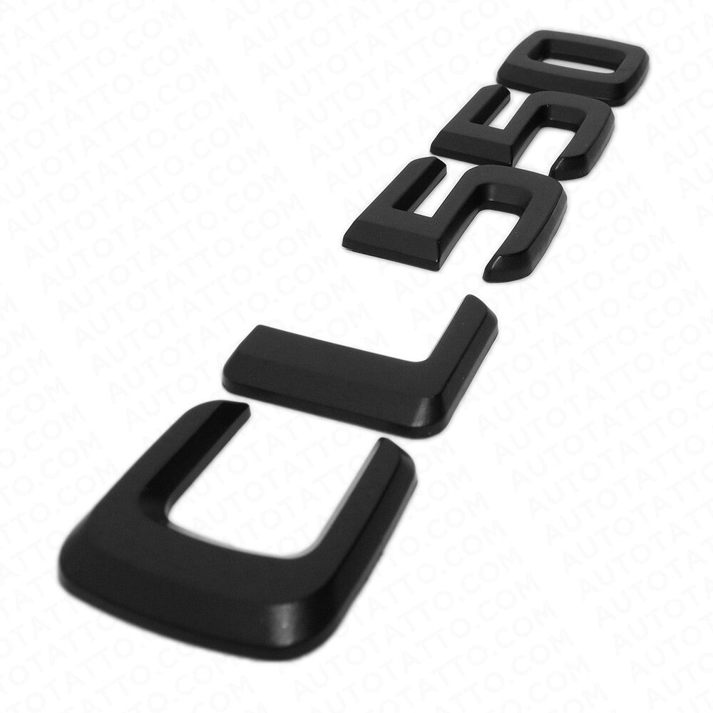 01-14 CL 550 Emblem Trunk Lid Letter Logo Nameplate Badge Decoration AMG Black