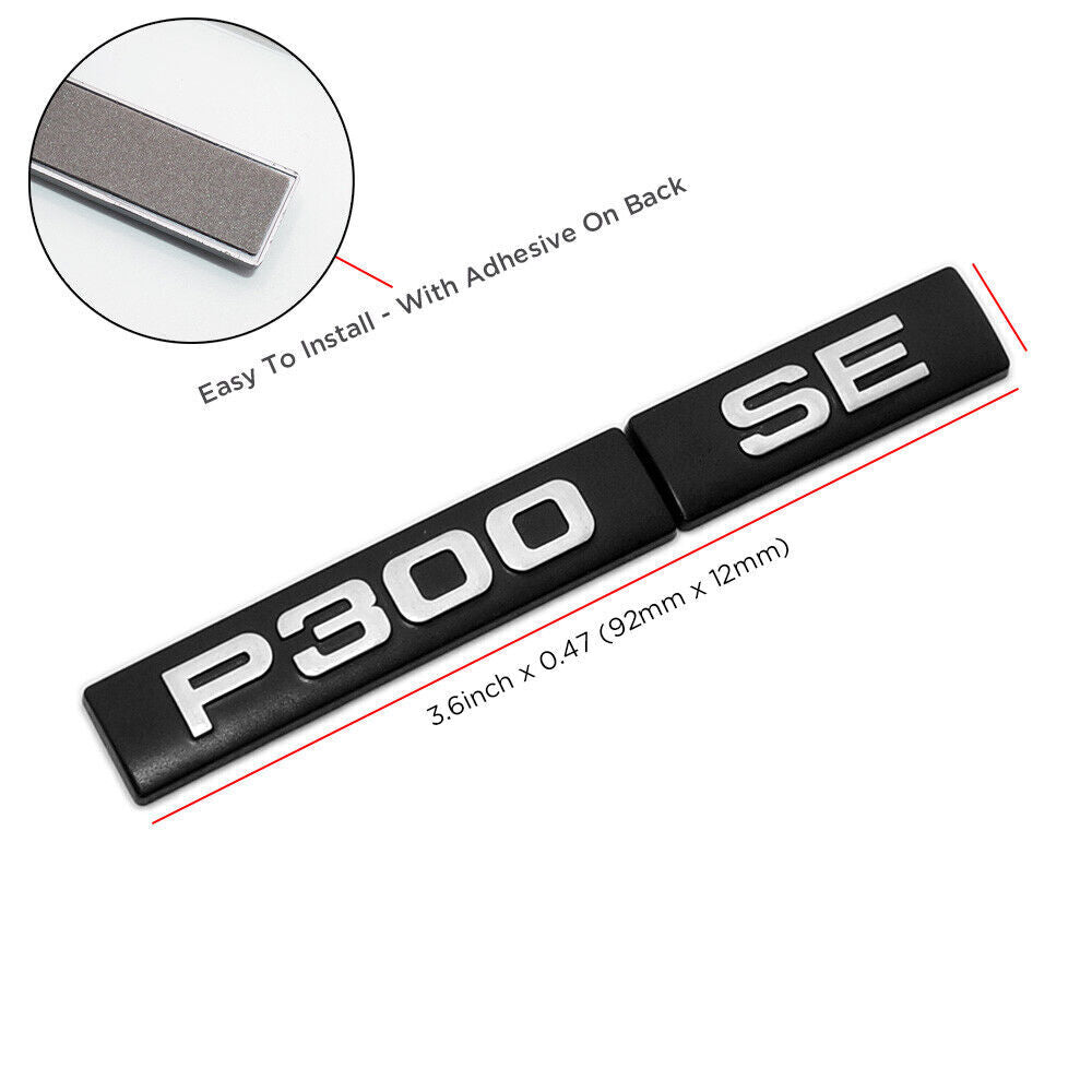 Land Rover Range Rover R Sport Velar Liftgate P300 SE Emblem Black Badge SVR