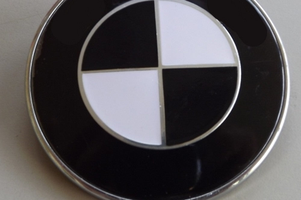 GLOSS BLACK Sticker Overlay Vnyl FULL SET Black Out Fit All BMW Emblem Badge