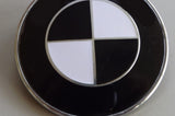 GLOSS BLACK Sticker Overlay Vnyl FULL SET Black Out Fit All BMW Emblem Badge
