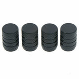 4x Aluminium Car Wheel Tyre Valve Stem Air Dust Cover Screw Caps Car Accessories