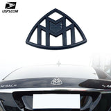 1x Genuine Gloss Black Maybach Trunk Emblem vertical Badge For Benz S-Class W222