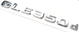 GLE350 CHROME FOR MERCEDES REAR TRUNK EMBLEM BADGE NAMEPLATE DECAL LETTER NUMBER