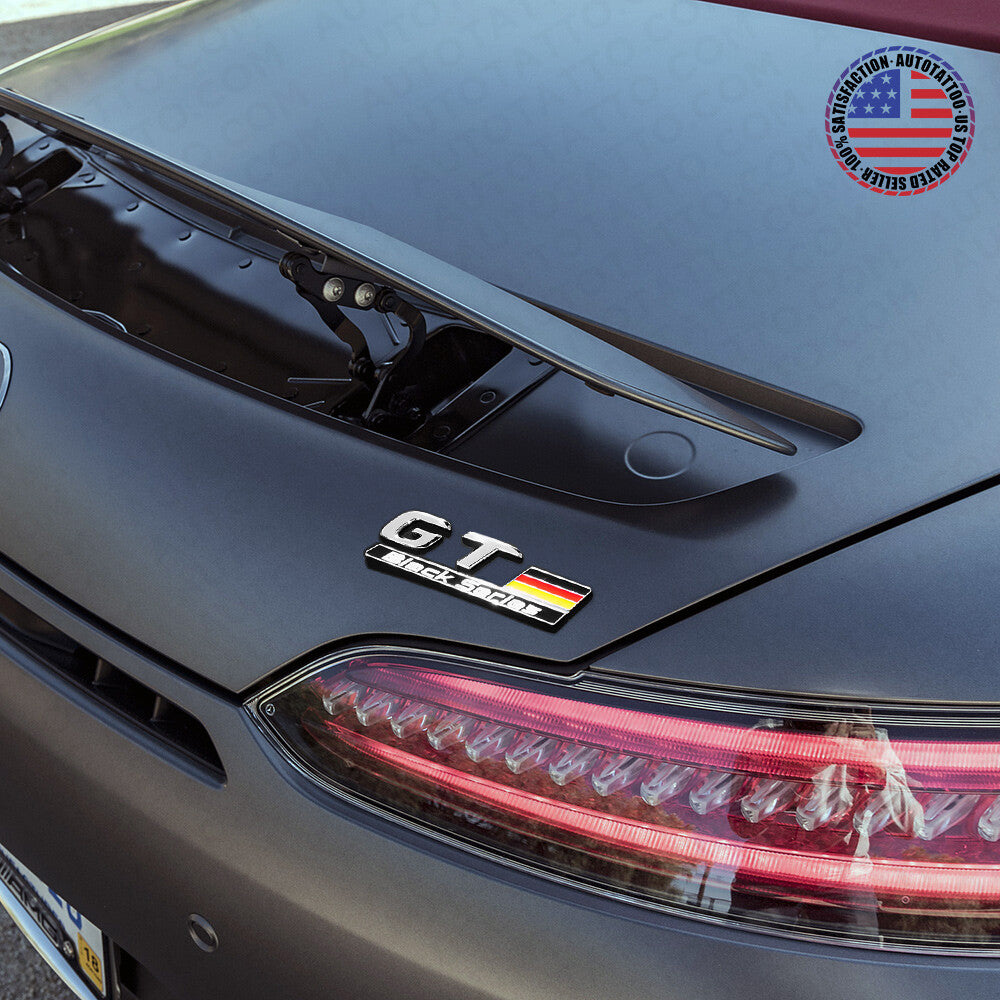 AMG GT Black Series Germany Edition Emblem 3D Trunk Lid Logo Decal Badge Limited