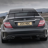 07-15 C 63 AMG Letter Emblem 3D Trunk Logo Nameplate Badge Decorate Sport Chrome
