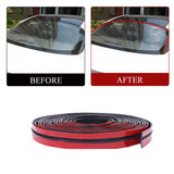 Car Accessories Windshield Roof Rubber Seal Strip Noise Insulation Stickers 2M