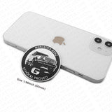 Mercedes-Benz G Schockl Proved Door Jamb Emblem Logo Nameplate Badge Decorate