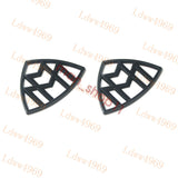 2PCS GLOSS BLACK FOR S-CLASS W222 MAYBACH REAR SIDE SELF ADHESIVE RARE