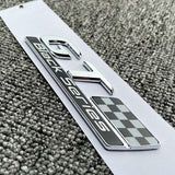 New Chrome GT Black Series AMG Emblem Rear Lid Badge For Mercedes GTS GTR R190