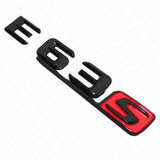 14-16 E63 S AMG Letter Emblem 3D Trunk Logo Nameplate Badge Decorate Gloss Black