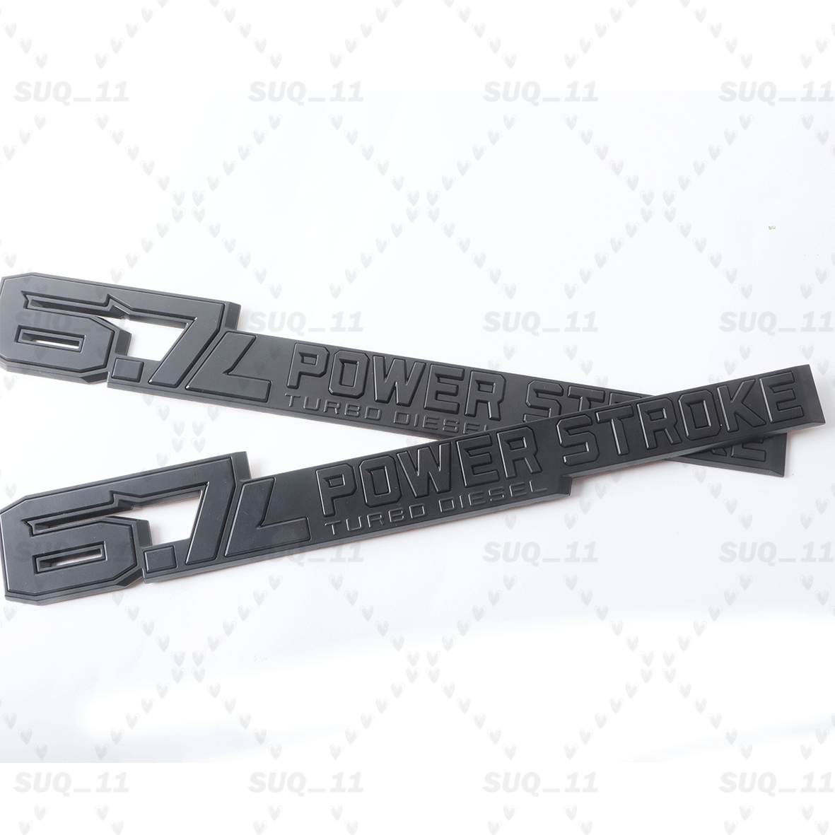 2PCS For 2023-2025 6.7L Power stroke Diesel Door Emblem