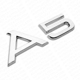 Audi A5 Chrome Rear Letter Tail Badge Trunk Nameplate Emblem Badge Sport  Sline
