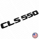 15-16 CLS 550 Emblem Trunk Lid Letter Nameplate Badge Decorate AMG Matte Black