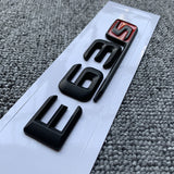 E63s 3D Back Letters Trunk Emblem Badge For Mercedes Benz E63 AMG S Sticker
