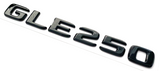 GLE250 GLOSS BLACK FOR MERCEDES REAR TRUNK EMBLEM BADGE NAMEPLATE DECAL LETTERS