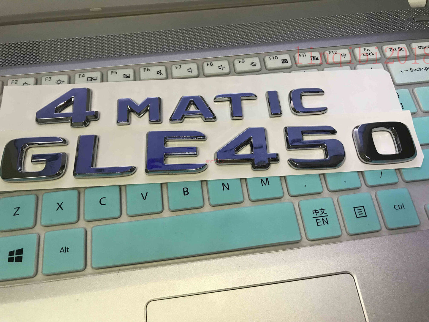 2018 GLE450 4 MATIC High quality Rear Trunk Emblem Decal Badge FOR Mercedes Benz