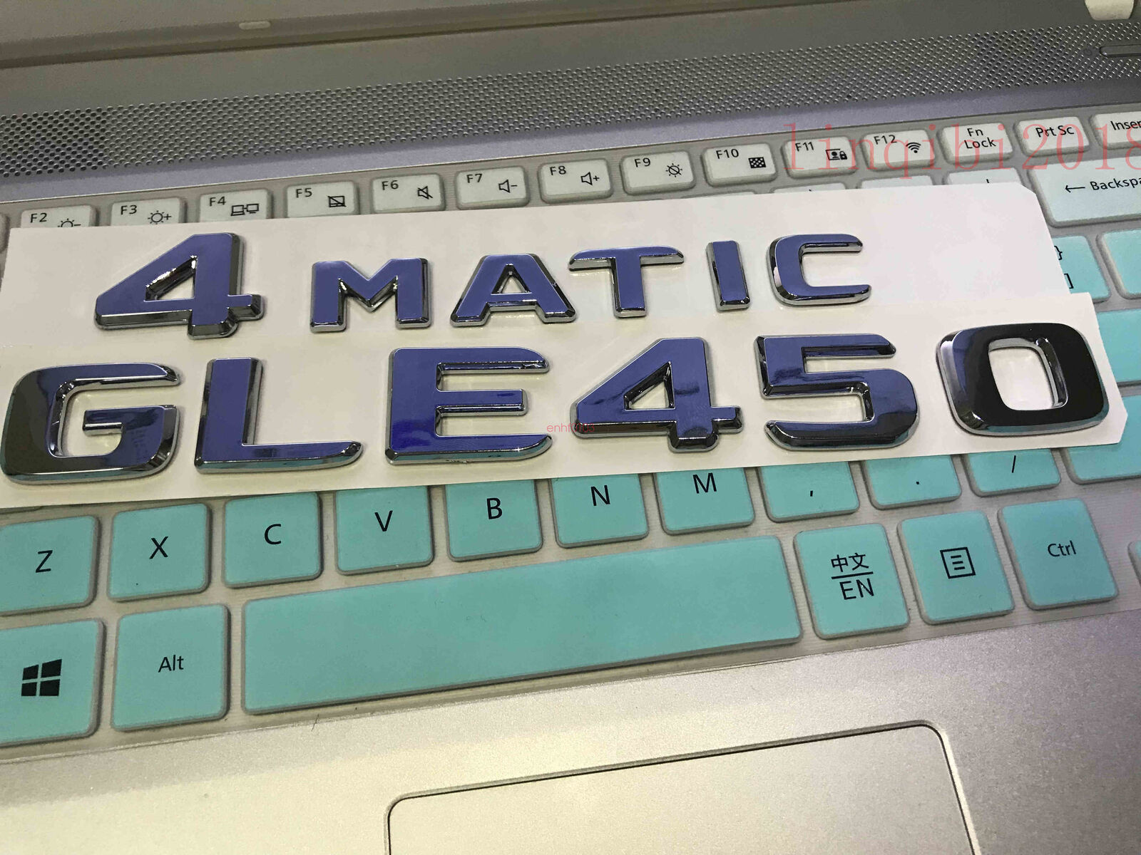 2018 GLE450 4 MATIC High quality Rear Trunk Emblem Decal Badge FOR Mercedes Benz
