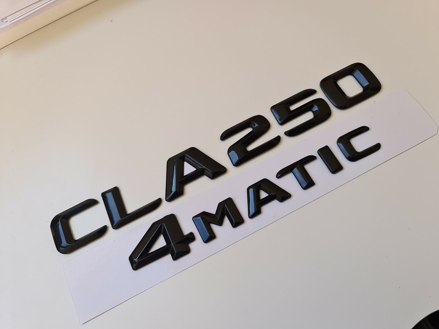CLA250 4matic Black Letter Number Rear Boot Badge Emblem For CLA Class Mercedes