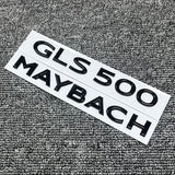 Gloss Black FOR GLS500 MAYBACH BLACK REAR TRUNK NAMEPLATE EMBLEM BADGE DECAL NEW