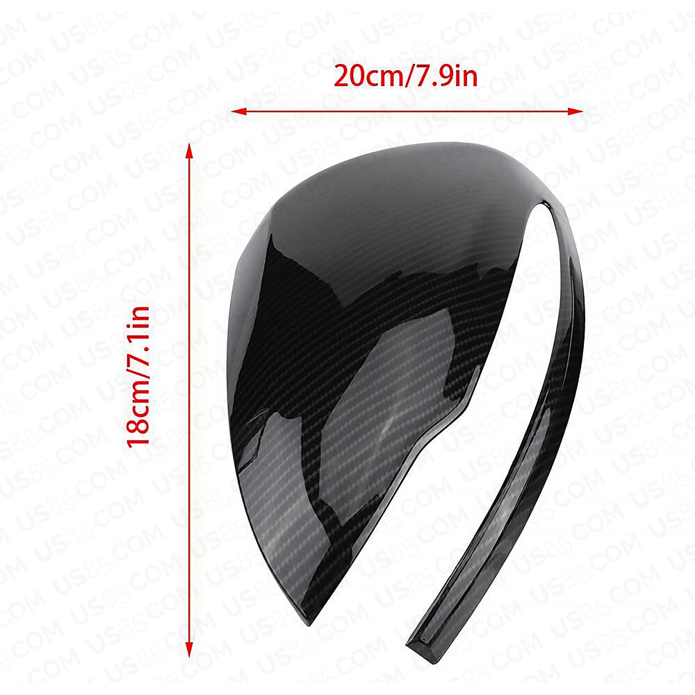 3D Carbon Fiber Style Mirror Cover For AMG Sport C E S Class W205 W213 W222 W253