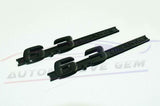 6.3 AMG Emblem GLOSS BLACK Fender Badge Nameplate for Mercedes  C63 E63 S63
