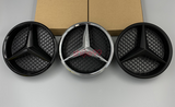 MERCEDES-BENZ A,C,B,GLA,GLK,CLA,CLS,ML,E FRONT GRILLE STAR BADGE Matte Black