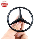 Gloss Black For MB X117 W117 CLA45 CLA180 CLA200 CLA250 Trunk Rear Star Badge