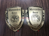 Golden AFFALTERBACH Club For Mercedes Benz Car Body Emblem Rear Trunk Lid Badge
