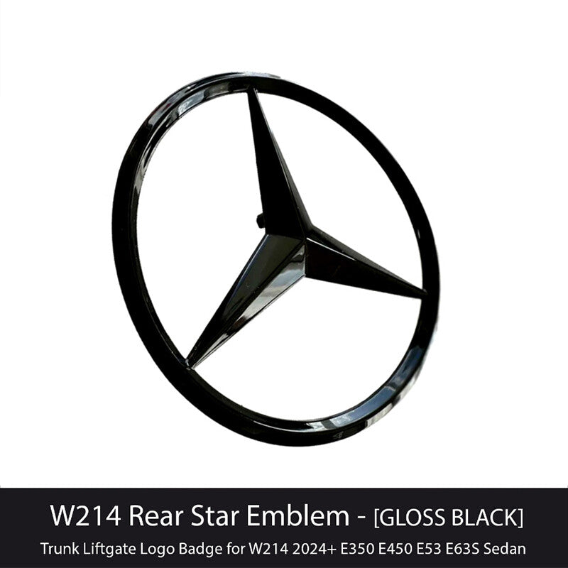 Rear Boot Trunk Star Badge For Mercedes E-Class W214 E350 E450 Sedan EMBLEM 24+