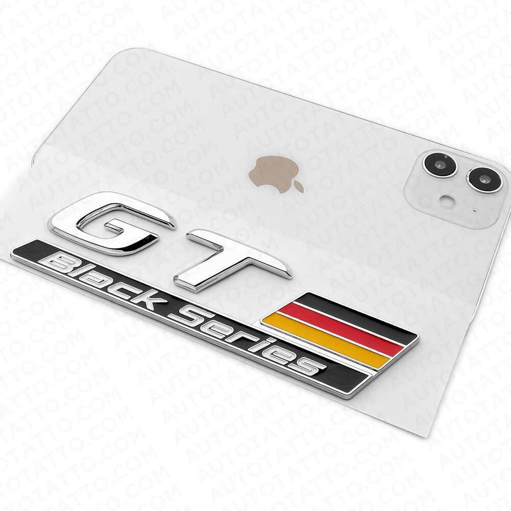 AMG GT Black Series Germany Edition Emblem 3D Trunk Lid Logo Decal Badge Limited