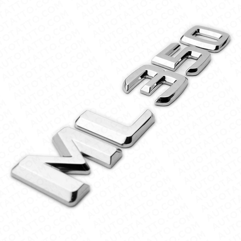 Benz ML 350 AMG Letter Emblem Trunk Logo Nameplate Badge Decorate Sport Chrome
