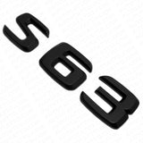 07-13 S 63 AMG Letter 3D Emblem Trunk Logo Nameplate Badge Decorate Sport Black