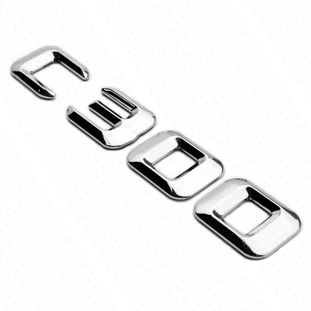 15-16 C300 Emblem Rear Trunk Lid Letter Logo Nameplate Badge Decorate AMG Chrome