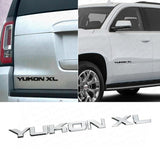 Chrome For YUKON XL Liftgate / Door Letter Nameplate Emblem SUV HD Badge Sport