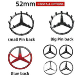 Mercedes Benz Steering Wheel Replace Badge Emblem W204 205 GLA GLC CLA A E Class