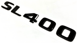 GLOSS SL400 BLACK FOR MERCEDES REAR TRUNK EMBLEM BADGE NAMEPLATE DECAL LETTERS