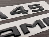 Gloss Black CLA45 AMG Replacement Emblem Badge Sticker For CLA C117 X117
