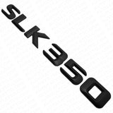 15-16 SLK 350 AMG Letter Emblem Trunk Logo Nameplate Badge Decorate Matte Black