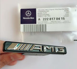 Front Vertical Strip General Grill Decal Emblem Badge for Mercedes Benz AMG